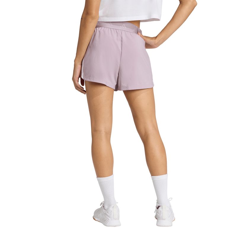 Ropa Training Mujer Adidas Hyglm Wvn Sho Lila