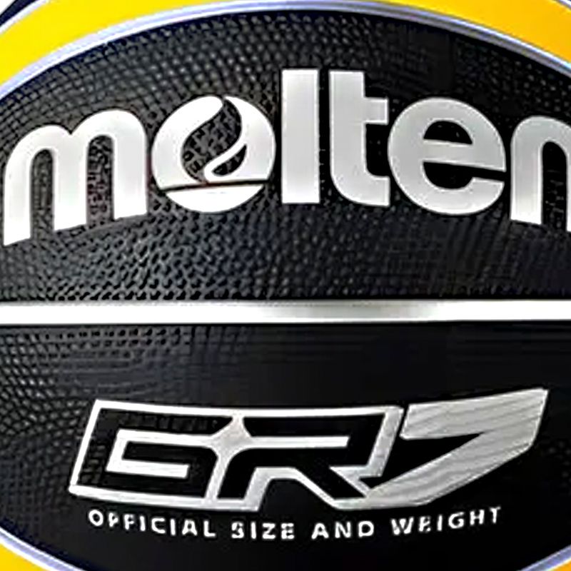 Accesorios-Basketball-Unisex-Molten-Bgr7-Negro-amarillo-Nº7--Amarillo
