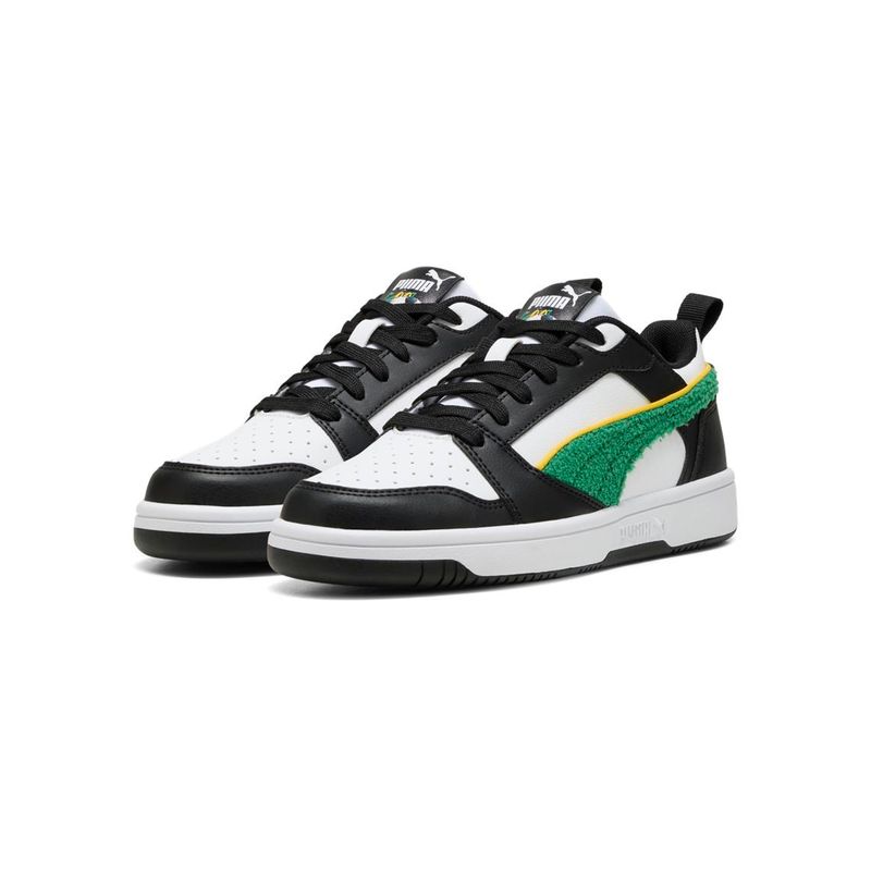 Zapatillas-Urbanas-Hombre-Puma-Rebound-V6-Lo-Super-Jr-Junior-Blanco