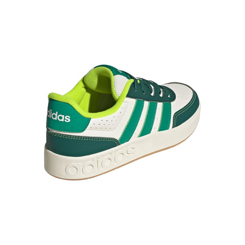 Zapatillas-Urbanas-Unisex-Adidas-Breakbase-J-Junior-Blanco