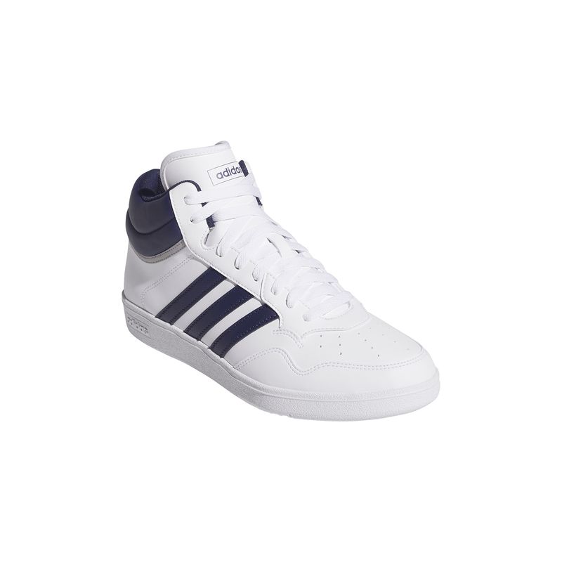 Zapatillas Basketball Unisex Adidas Hoops 4.0 Mid Blanco