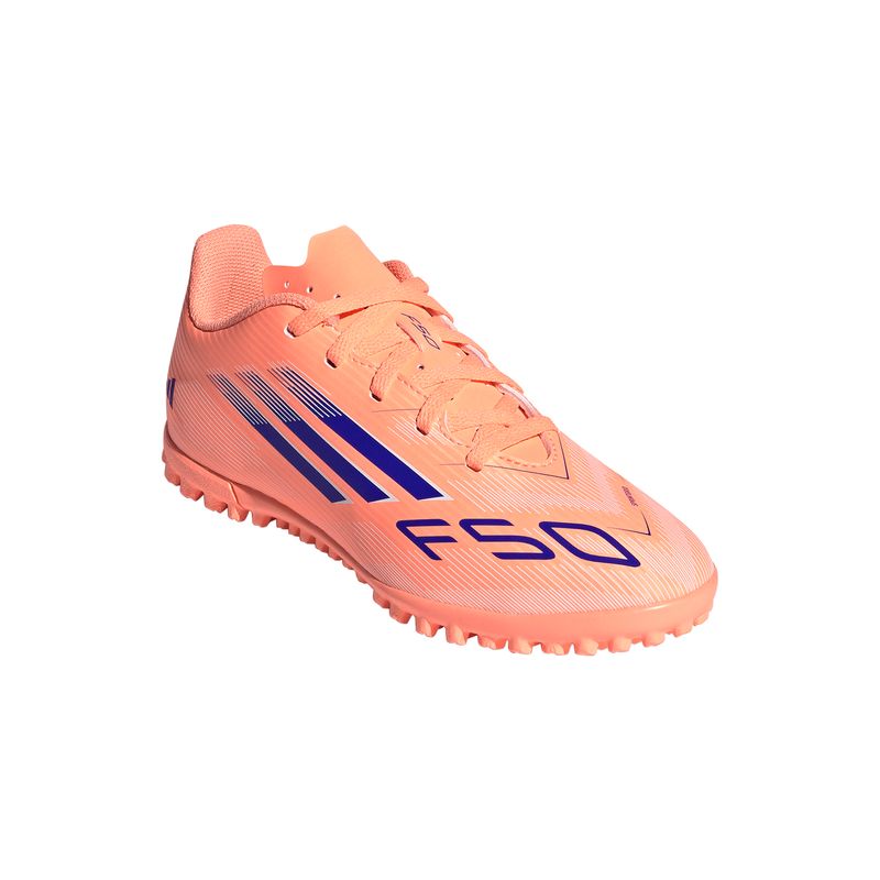 Zapatillas-Football-Unisex-Adidas-F50-Club-Tf-J-Junior-Naranja