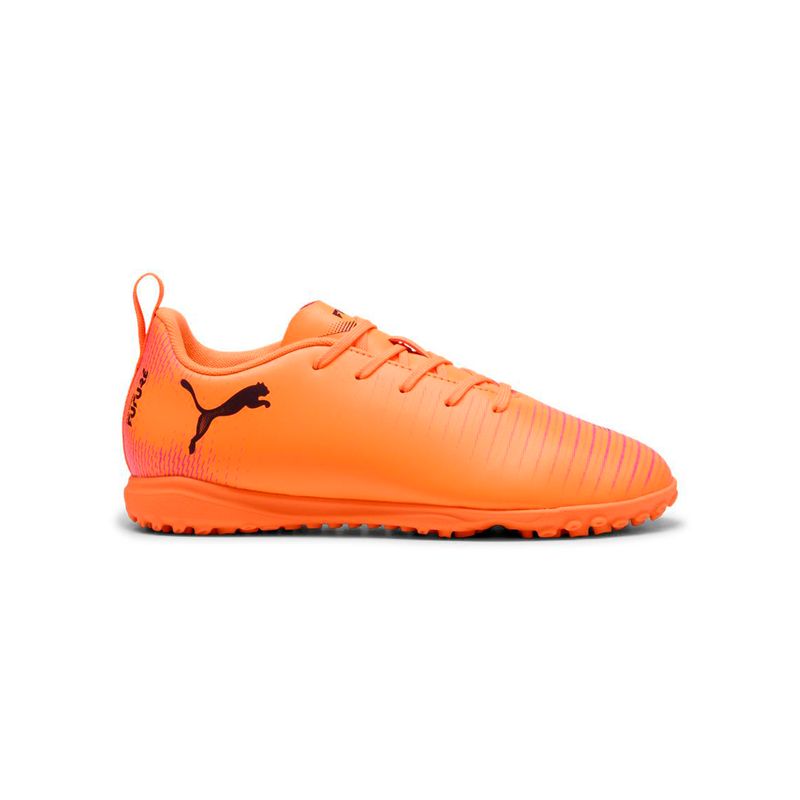 Zapatillas-Football-Unisex-Puma-Future-8-Play-Tt-Jr-Junior-Naranja