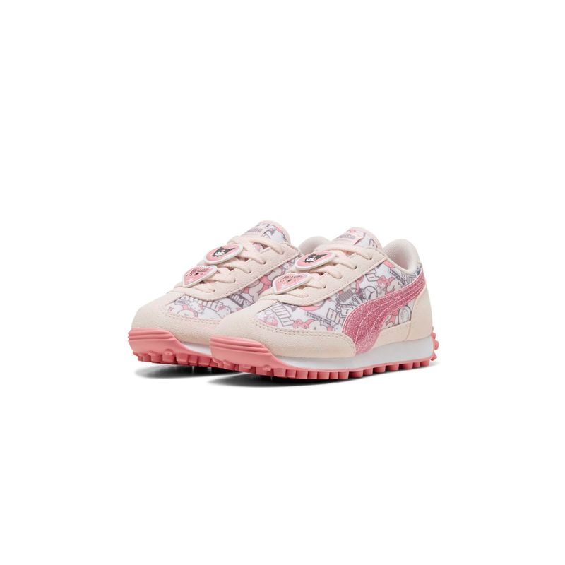 Zapatillas Urbanas Mujer Puma Easy Rider Hk fr 2 Ps Pre Escolar Rosado