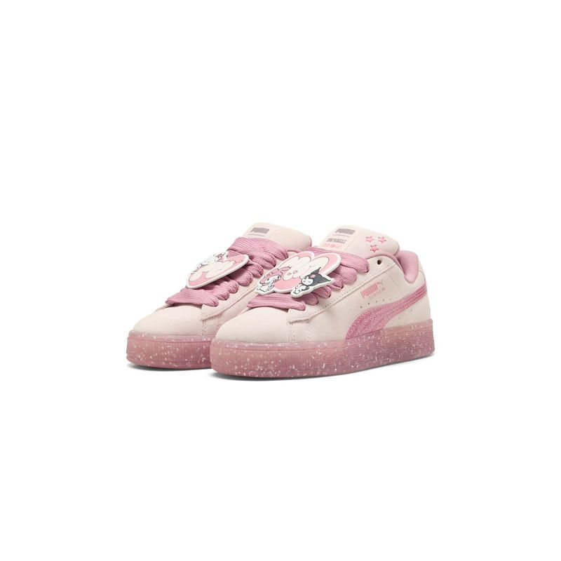 Zapatillas Urbanas Mujer Puma Suede Xl Hk fr 2 Jr Junior Rosado