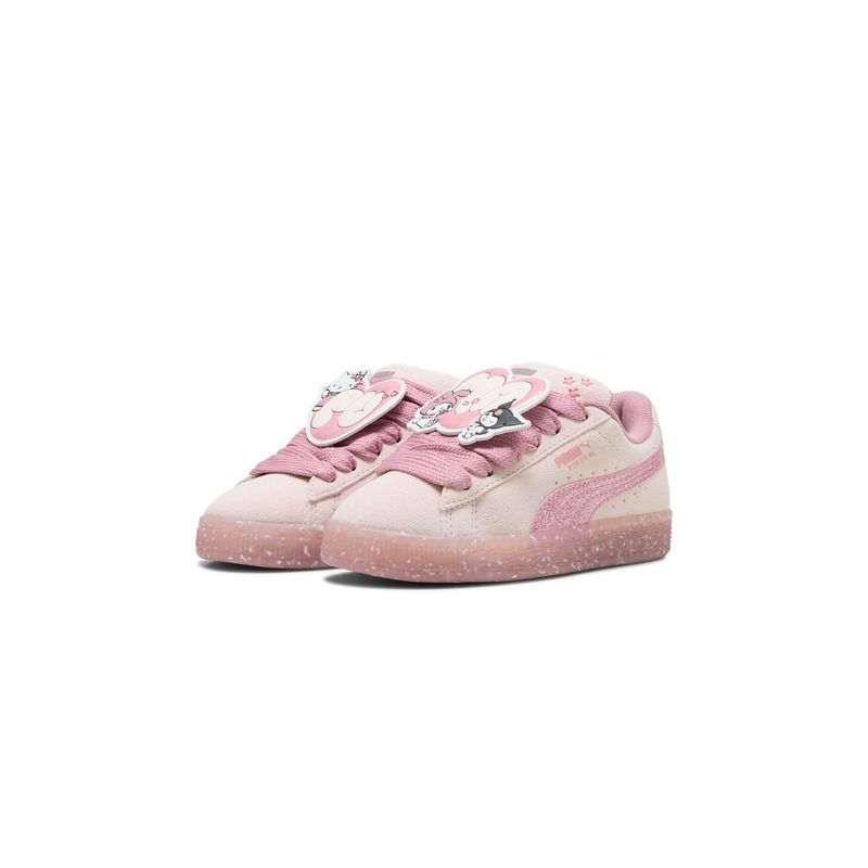 Zapatillas Urbanas Mujer Puma Suede Xl Hk fr 2 Ps Pre Escolar Rosado