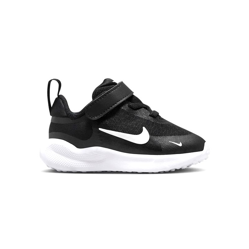 Zapatillas Urbanas Unisex Nike Revolution 7 Tdv Infante Negro