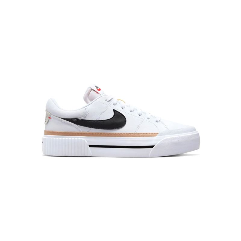 Zapatillas Urbanas Mujer Nike Wmns Court Legacy Lift Blanco