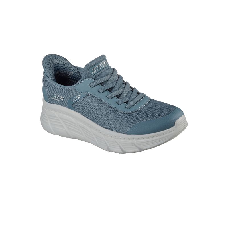 Zapatillas Urbanas Mujer Skechers bobs B Flex Hi Gris