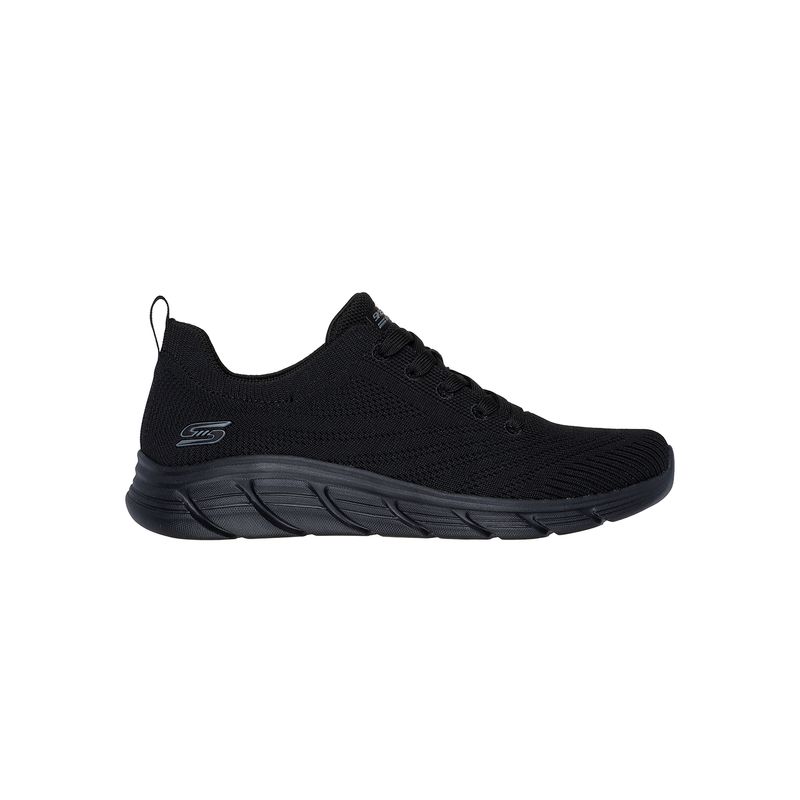 Zapatillas Urbanas Mujer Skechers bobs Be Flex Lo Negro