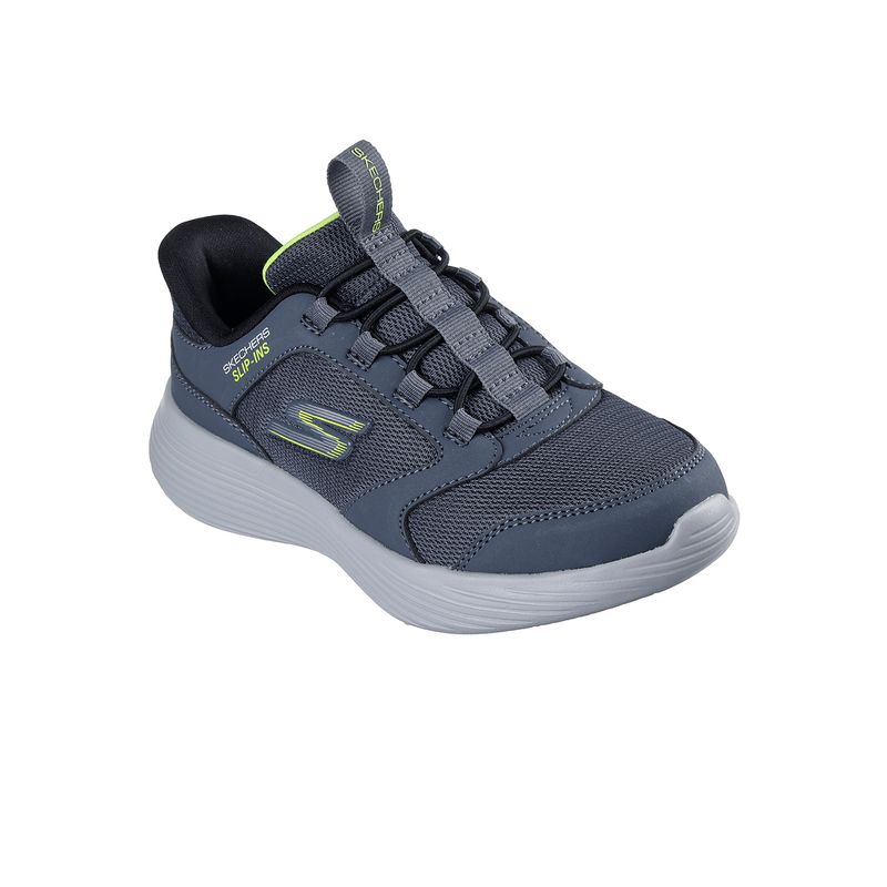 Zapatillas Urbanas Hombre Skechers go Run 400 V2 Pre Escolar Gris