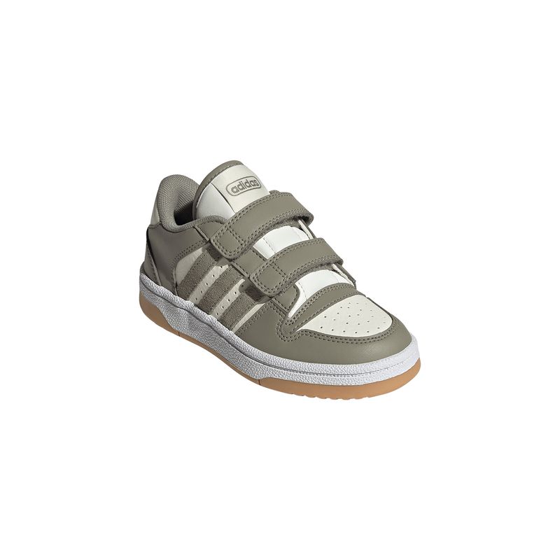 Zapatillas Basketball Unisex Adidas Break Start El Cf C Pre Escolar Gris