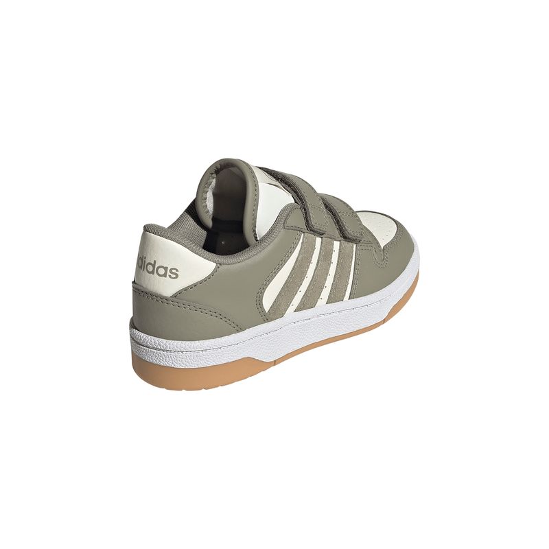 Zapatillas Basketball Unisex Adidas Break Start El Cf C Pre Escolar Gris