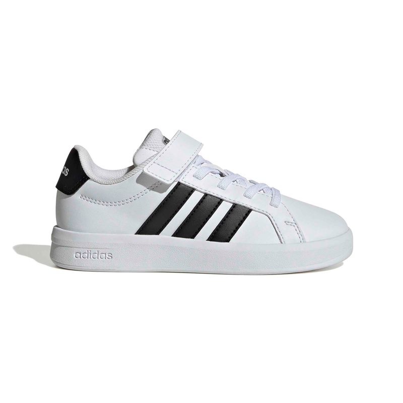 Zapatillas Urbanas Unisex Adidas Grand Court 3.0 El C Pre Escolar Blanco