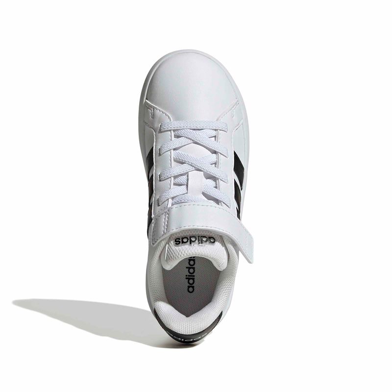 Zapatillas Urbanas Unisex Adidas Grand Court 3.0 El C Pre Escolar Blanco