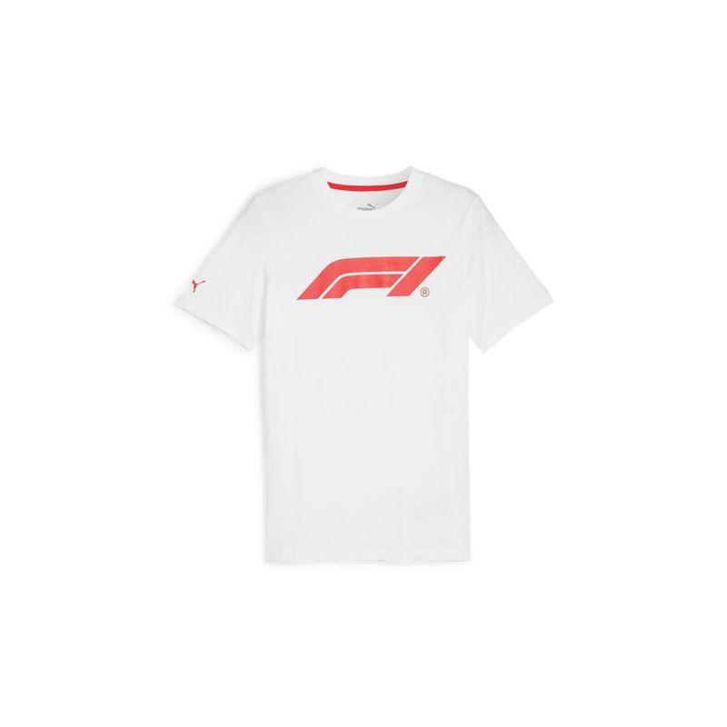 Polos Motorsport Hombre Puma F1 Ess Logo Tee Blanco
