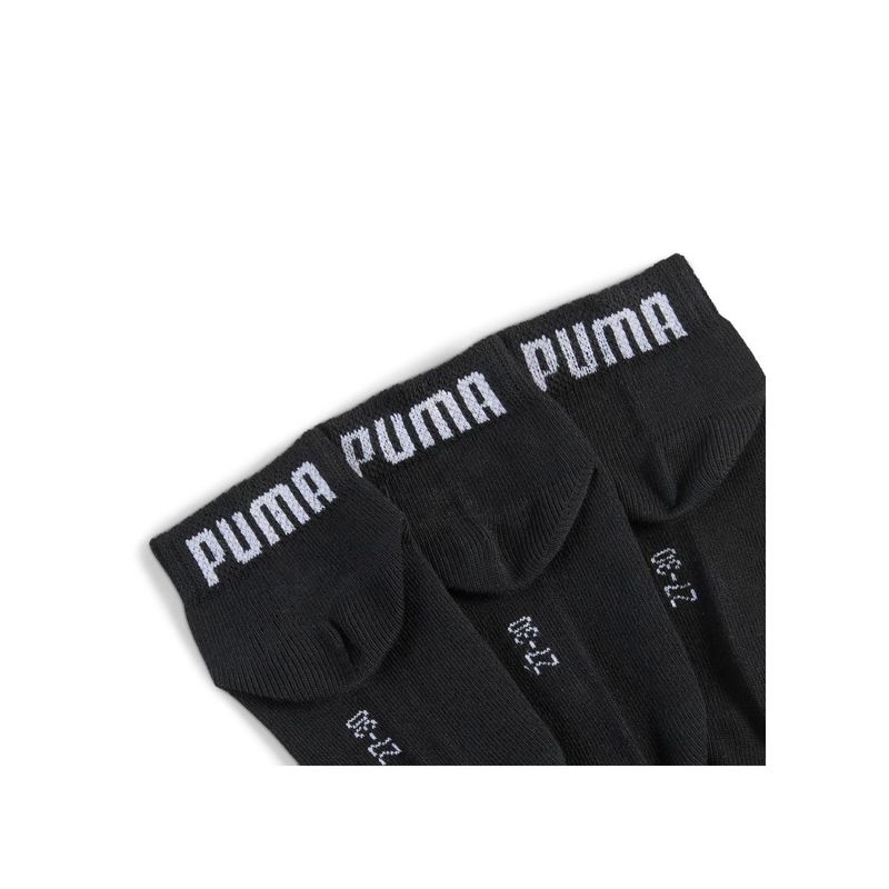 Medias Urbano Unisex Puma Kids Plain Quarter 3pPre Escolar Negro