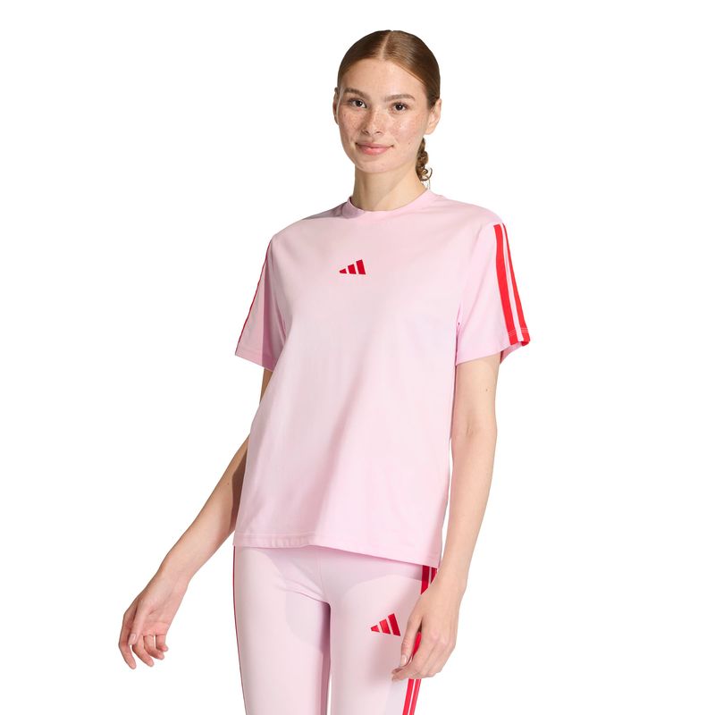 Polos Urbano Mujer adidas W 3s Sj T B Rosado