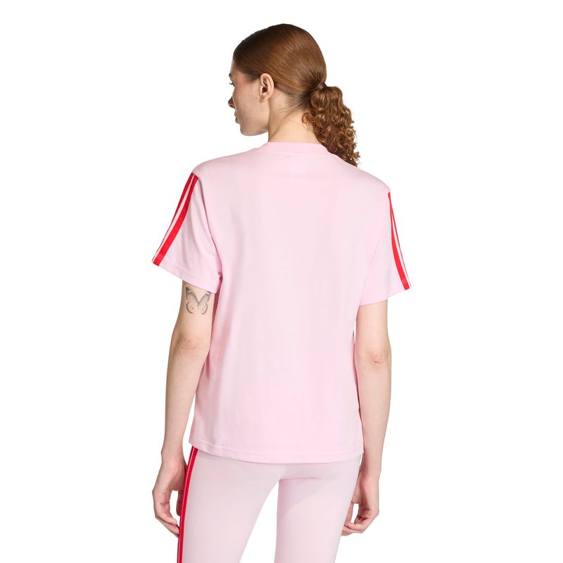 Polos Urbano Mujer adidas W 3s Sj T B Rosado