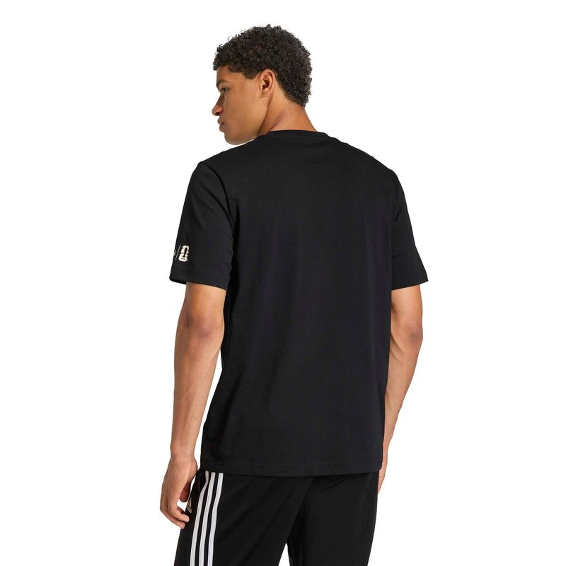 Polos Urbano Hombre adidas M Ftb Wc Ball T Negro