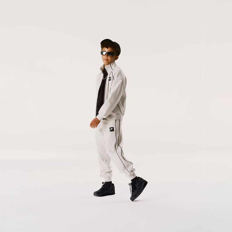 Zapatillas Running Unisex Nike Air Max 90 GsJunior Negro