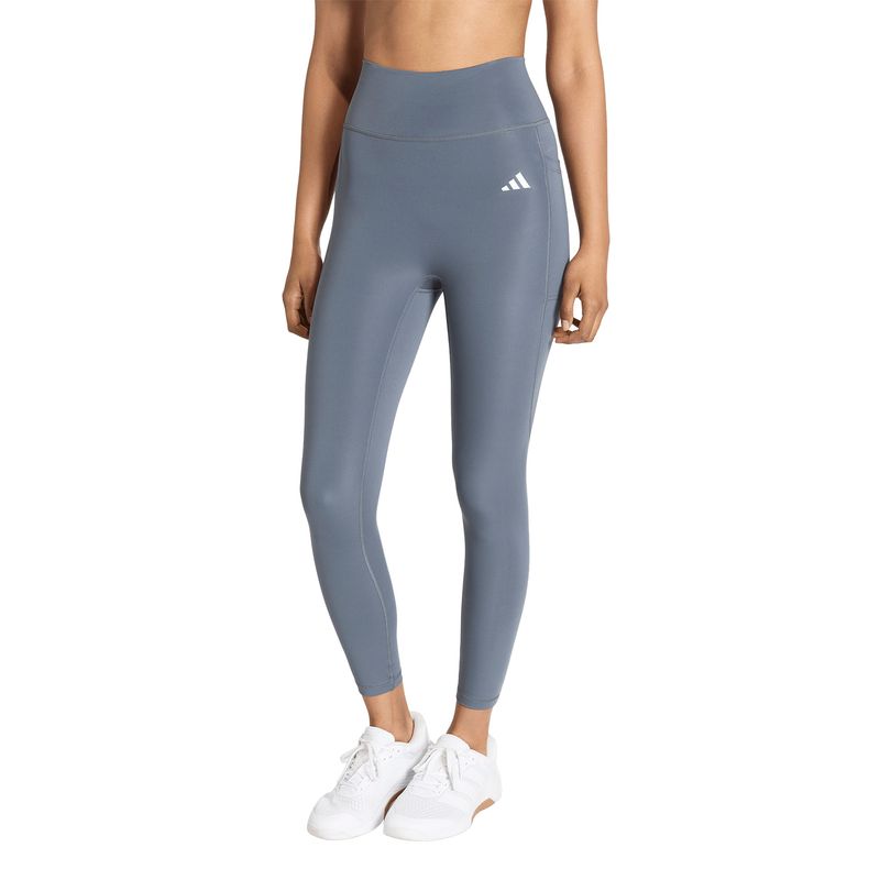 Leggins Training Mujer adidas Opt Pow Ess 7 8 Gris