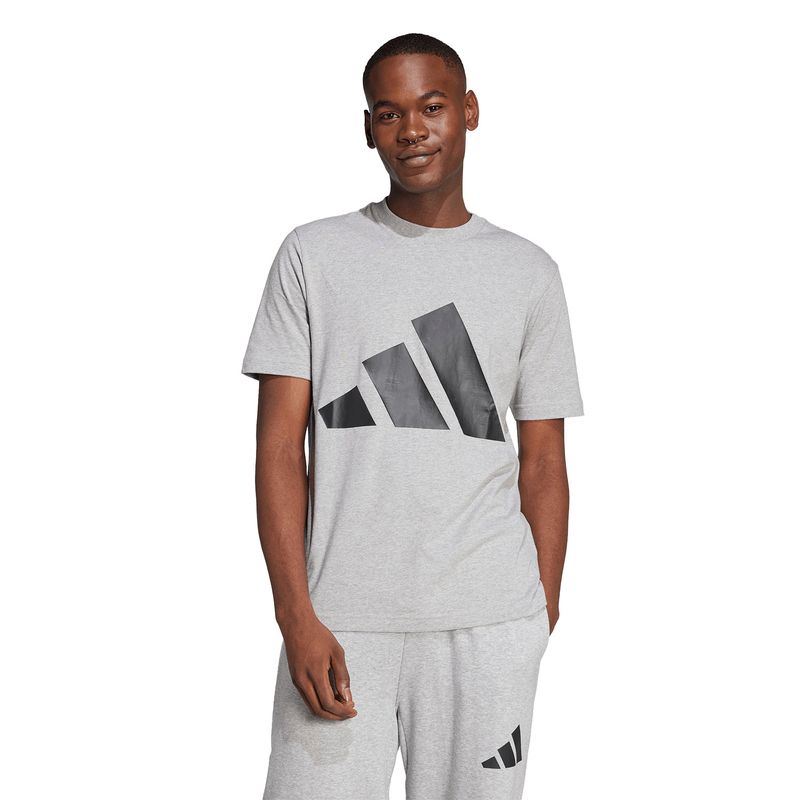 Polos Urbano Hombre adidas M Bl Sj T Gris