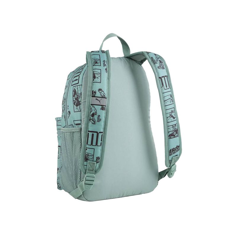 Mochila Urbano Unisex Puma Phase Aop Small Backpack Verde