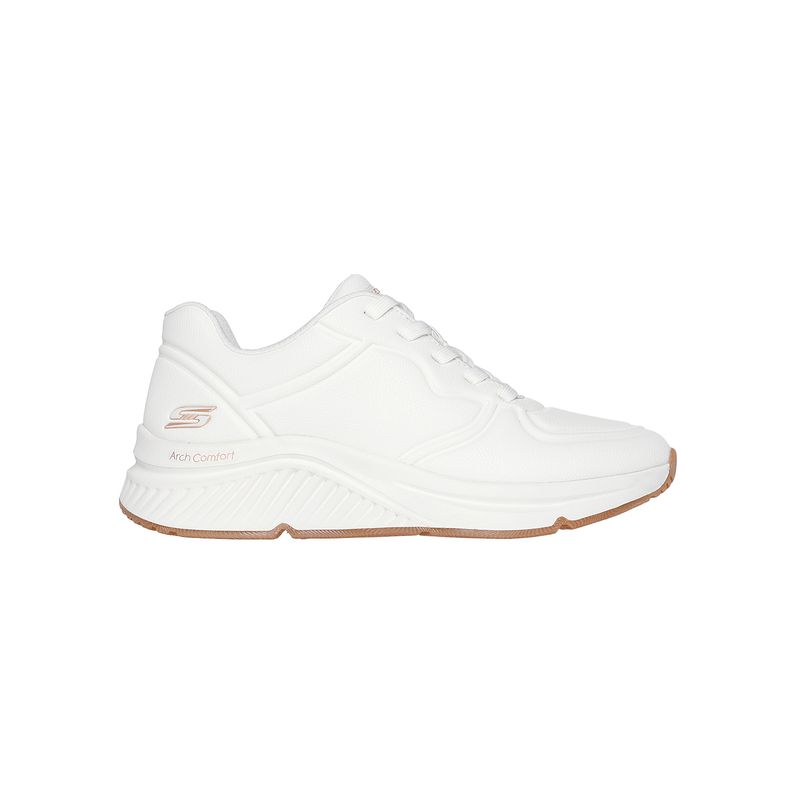 Zapatillas Urbanas Mujer Skechers Bobs Arch Comfort B Sweet Blanco