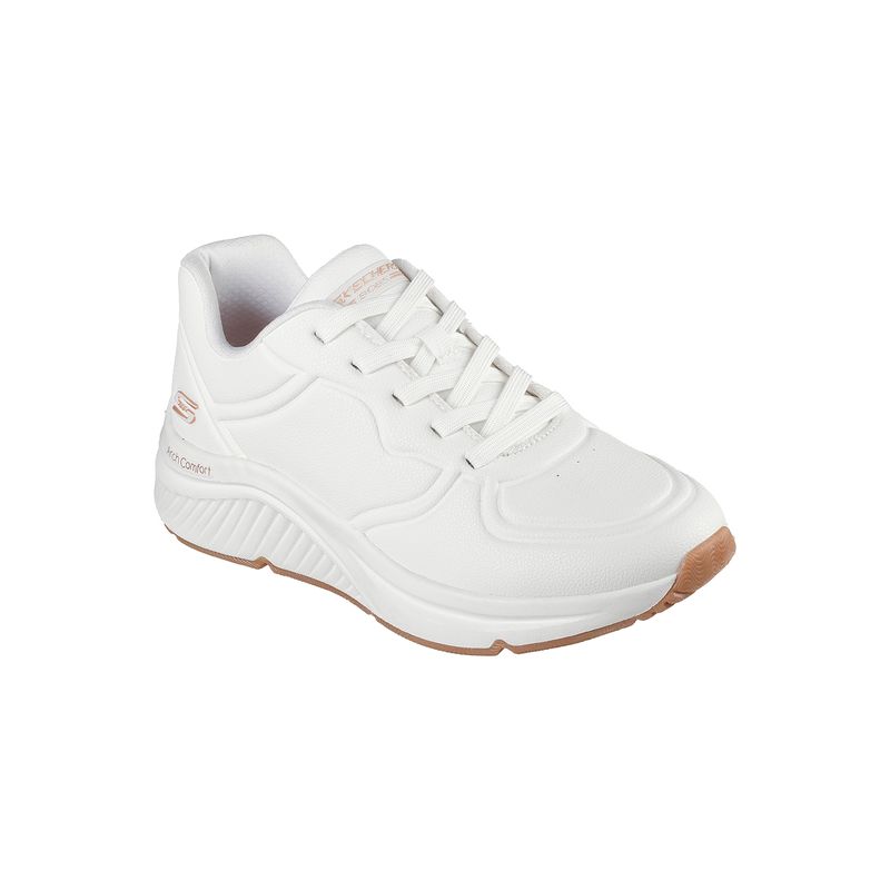 Zapatillas Urbanas Mujer Skechers Bobs Arch Comfort B Sweet Blanco