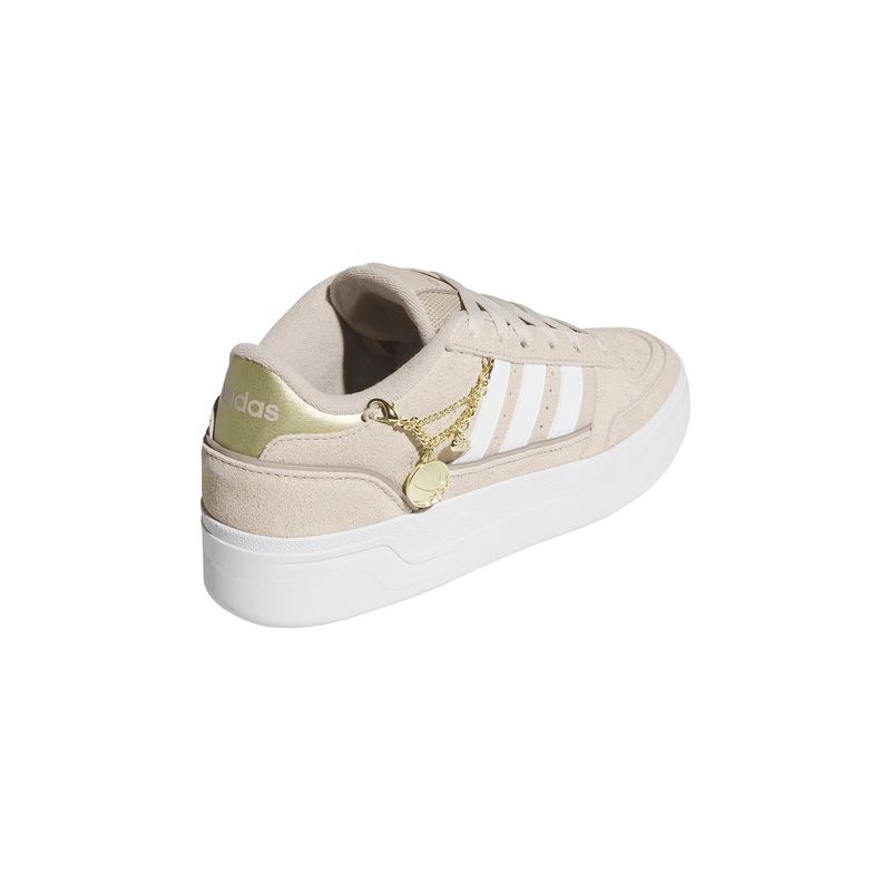Zapatillas Basketball Mujer adidas Break Start Bold W Beige