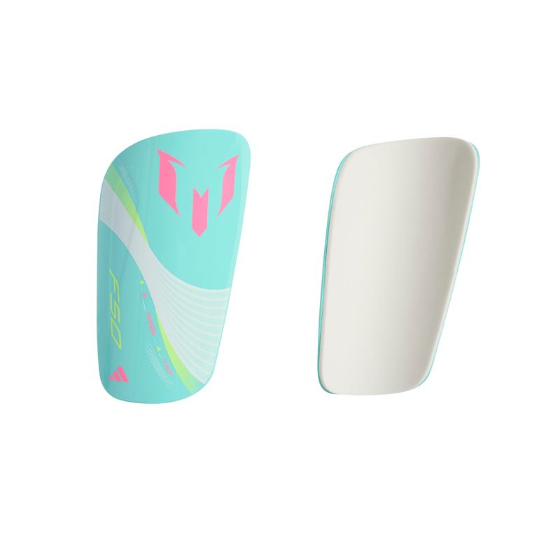 Canillera Football Unisex adidas Messi Sg Clb Blanco