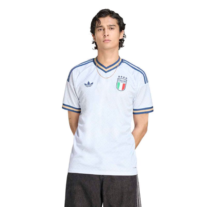 Casaca Football Hombre adidas Figc A Jsy Azul