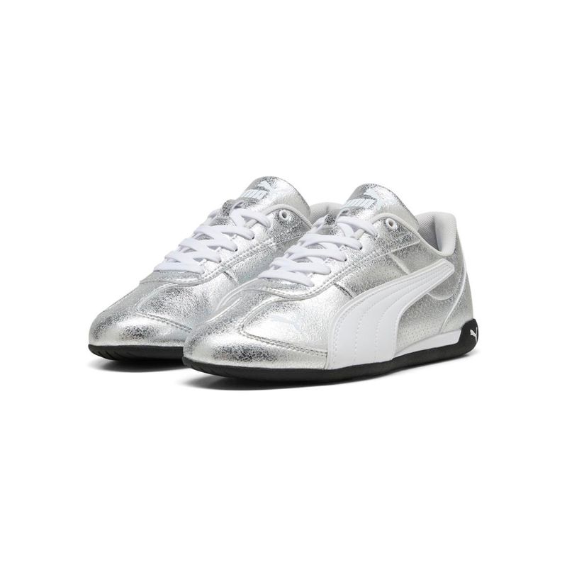 Zapatillas Urbanas Mujer Puma Replicatch Metallic Whisper Plateado