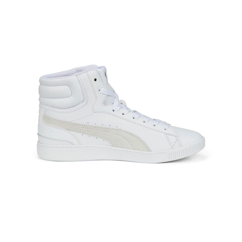 Zapatillas Urbanas Mujer Puma Vikky V3 Mid L Dama Blanco