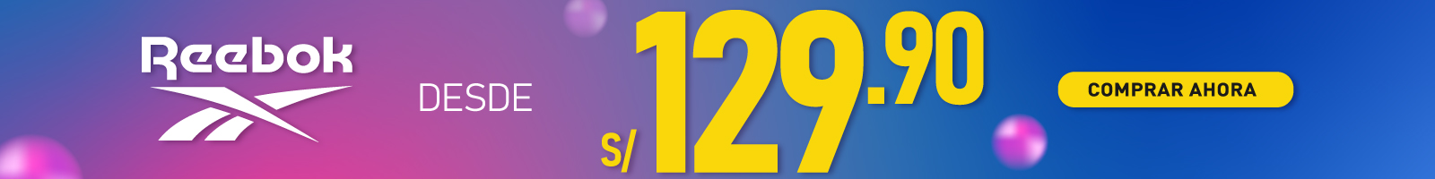 Reebok desde 129.9