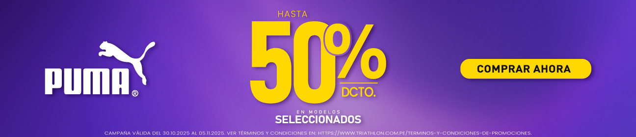 Puma hasta 50% de dsto
