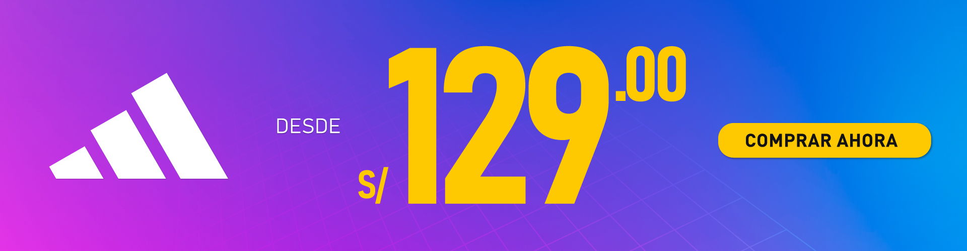 Consigue tus adidas desde 129 soles