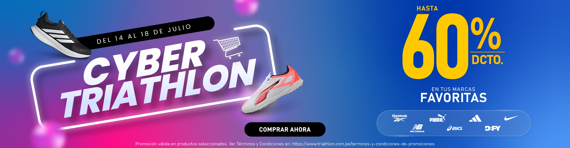 Hasta 60% de descuento en tus marcas favoritas